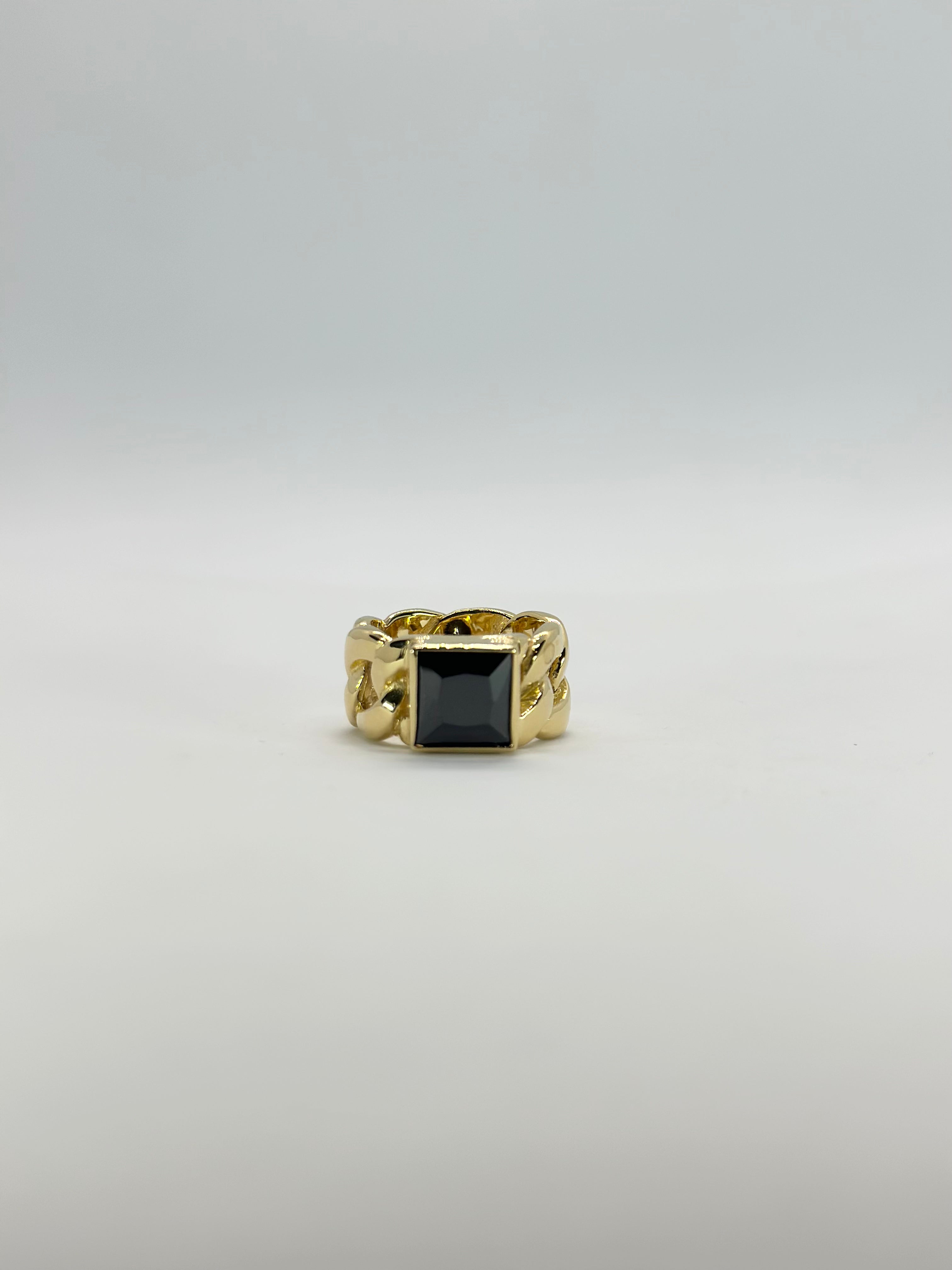 Black Chain Ring